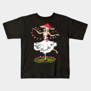 Hippie Magic Mushroom Kids T-Shirt